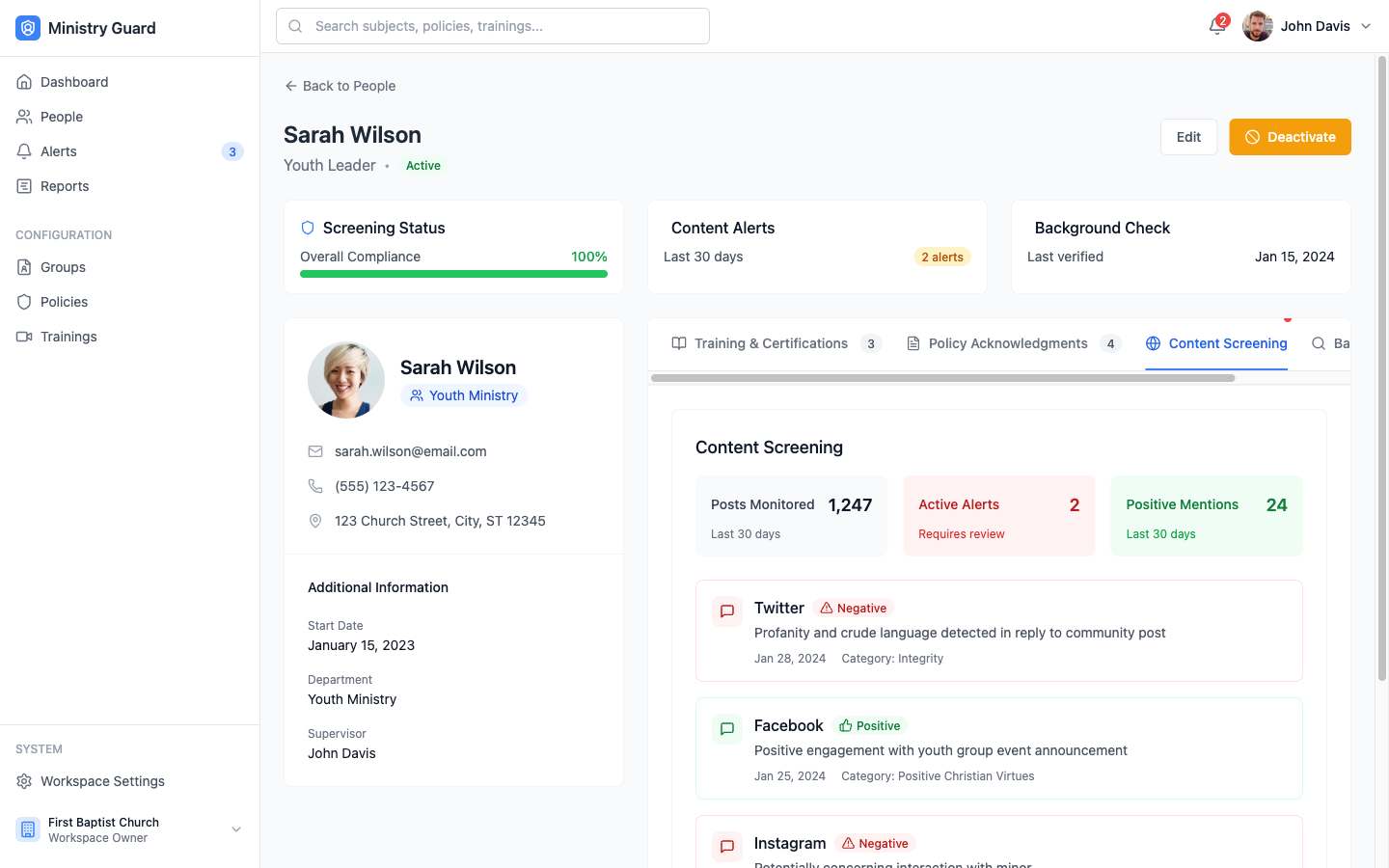 AI-Powered Screening
